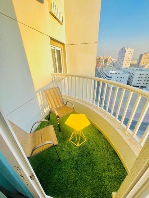 1 Bedroom Apartment in Dubai near Metro & Balcony Apartment in Al Sharjah