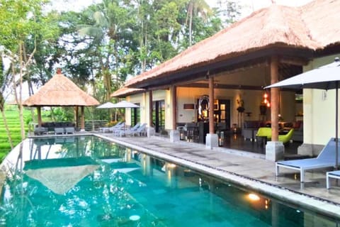 Peaceful 4 BR Ricefield View Y053A Villa in Ubud