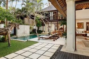 White Cambodia 3 BR Private Pool IR111A Villa in Kuta Selatan