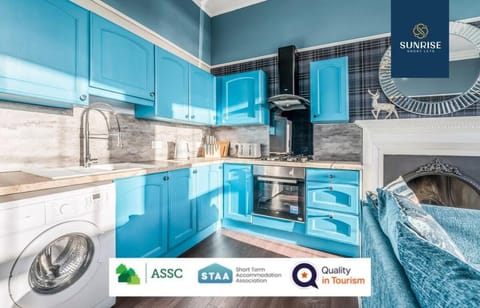 Scots-Corner | Free Parking | 4 Beds | Spacious Apartment in Dundee