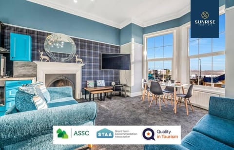 Scots-Corner | Free Parking | 4 Beds | Spacious Apartment in Dundee