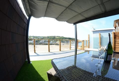 Pabell Pren Glamping by Aberporth Beach Holidays Luxury tent in Wales