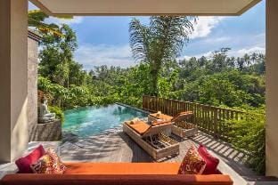 Syandana Garden View 2 BR Private Pool Villa ZN86A Apartment in Ubud