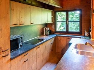 Chalet in the woods with Nordic bath Vacation rental in Manhay