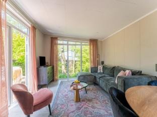 Luxury chalet near Ouddorp with garden Vacation rental in South Holland (province)