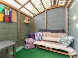 Luxury chalet near Ouddorp with garden Vacation rental in South Holland (province)