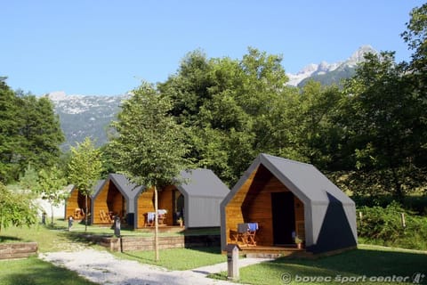 Glamping Virje Resort in Bovec