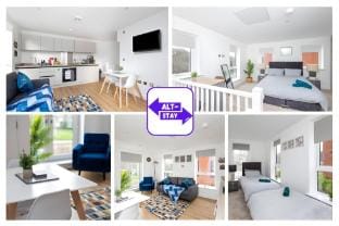Free Parking & WiFi, EV Plug, En-suite's, King Bed Vacation rental in Leeds