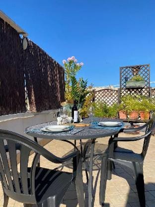 Blue Rooftop Sea View Apartment in Cagliari