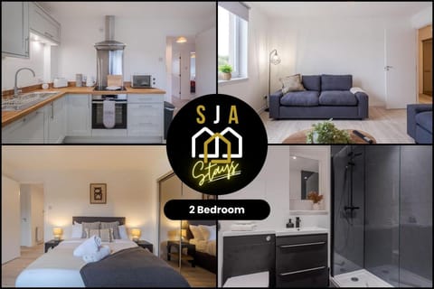 Merkland Stay - SJA Stays - Modern 2 Bed Apartment Apartment in Aberdeen