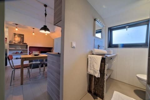 Péniche MaPensée Docked boat in Metz