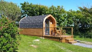 Sea and Mountain Luxury Glamping Pods Luxury tent in Wales