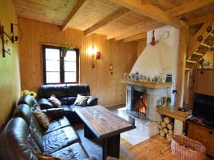 Holiday home with fireplace and private garden Vacation rental in Pomeranian Voivodeship