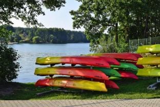 Holiday home with fireplace and private garden Vacation rental in Pomeranian Voivodeship