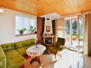 Lakeside holiday home, private garden Vacation rental in West Pomeranian Voivodeship, Poland