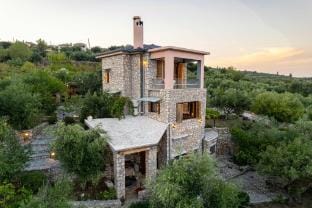 Stone Farmhouse in Groves - Sea   Mountain Views Vacation rental in Messenia