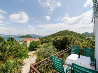 Apartments Sutvid- Two Bedroom Apartment with Balcony and Sea View Apartment in Dubrovnik-Neretva County