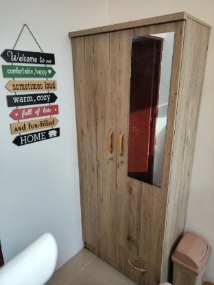 Single cozy bedroom with sea view window Apartment in Ajman