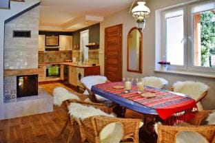 Comfortable holiday home with garden, 3 bedrooms Vacation rental in Pomeranian Voivodeship
