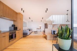 Top Floor New Duplex Stunning View In Trendy St Gilles Apartment in Saint-Gilles