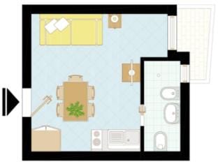 Modern studio flat in the heart of Bibione city center by Beahost Rentals Apartment in Bibione