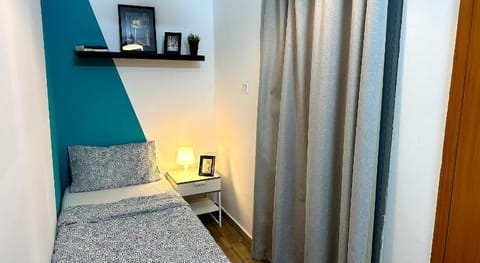 Cityview Partition Room with Balcony in Tecom Hotel in Dubai