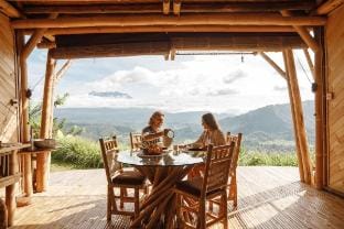Laputa Villa #1 "The Bamboo Castle in the Sky" Villa in Sidemen