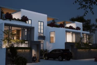 LUXURY ROOFTOP THE APASO VILLA NYANYI 3 Villa in Kediri