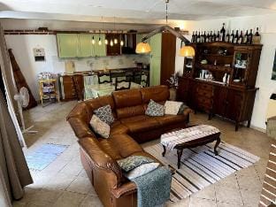 typical farmhouse with a wood-burning fireplace Apartment in Piedmont