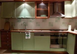 typical farmhouse with a wood-burning fireplace Apartment in Piedmont