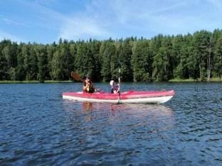 Holiday home with a garden, close to the lake Vacation rental in West Pomeranian Voivodeship, Poland