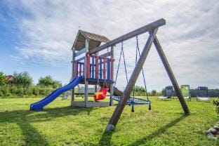 Air-conditioned holiday homes, summer pool, Rewal Vacation rental in West Pomeranian Voivodeship, Poland