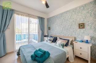 Accommodation with pool and sea view terrace Vacation rental in Poli Crysochous