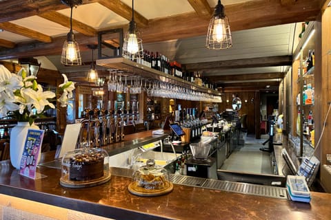 The Swan Floatel by Oracle Docked boat in South Derbyshire District