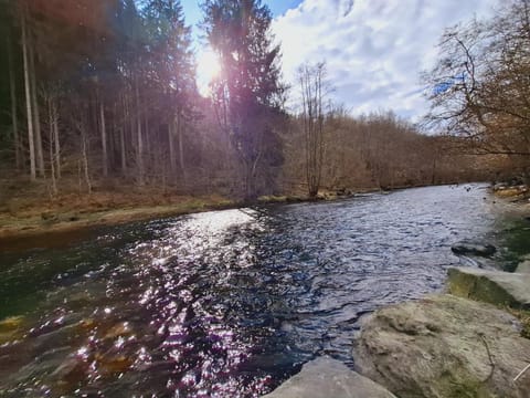 Le vieux pont - Maison de vacances au bord de l'eau Vacation rental in Wallonia, Belgium