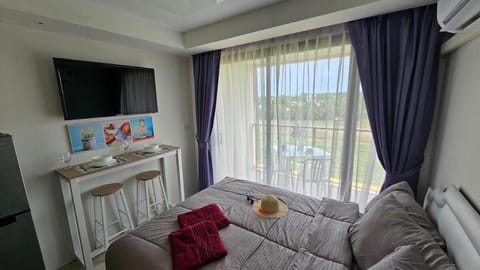 Sunset view studio at 777 Beach Condo Apartment in Mai Khao