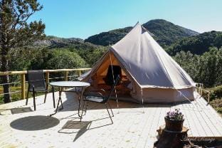 Glamping Tent " Orreleken" in Helgelandsidyll Vacation rental in Nordland, Norway