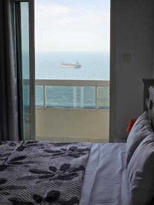 Chic Sea View Room | Shared Bath Vacation rental in Ajman