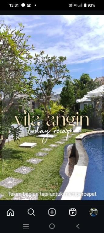 Villa Angin Hotel in North Kuta