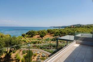 Oceanfront Villa Elaia  Private Pool   Panoramic Views Villa in Messenia