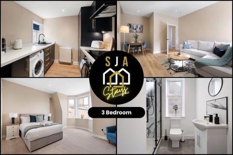 Church Street Residence - SJA Stays - 3 Bed Apartment Apartment in Aberdeen