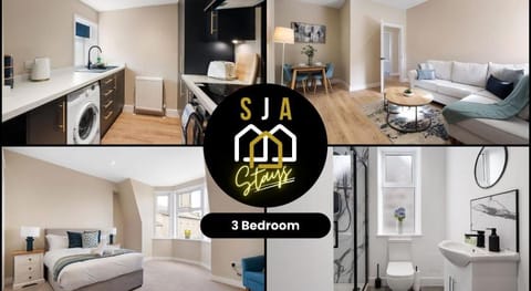 Church Street Residence - SJA Stays - 3 Bed Apartment Apartment in Aberdeen