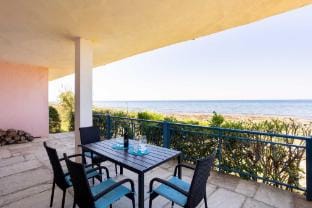 Agrilos Seafront Serenity -  Waterfront Oasis Apartment in Messenia