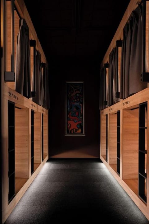 De Lola Podshotel Capsule hotel in The Hague