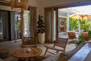 Private Room Pool View in Shared Villa near Beach Vacation rental in Mengwi