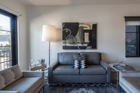 Sleeper sofa for additional extra guests.