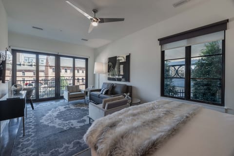 Four full private suites.