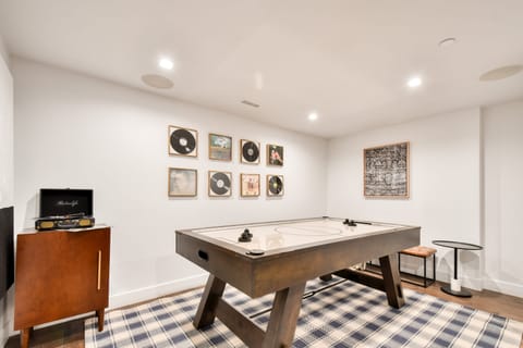 Game room with a foosball table!