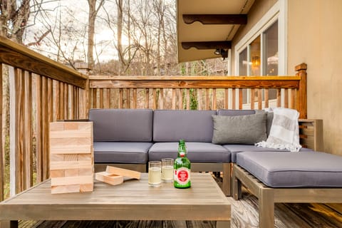 Spacious living area.