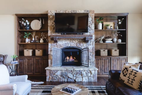 Stay cozy and turn on your favorite movie.